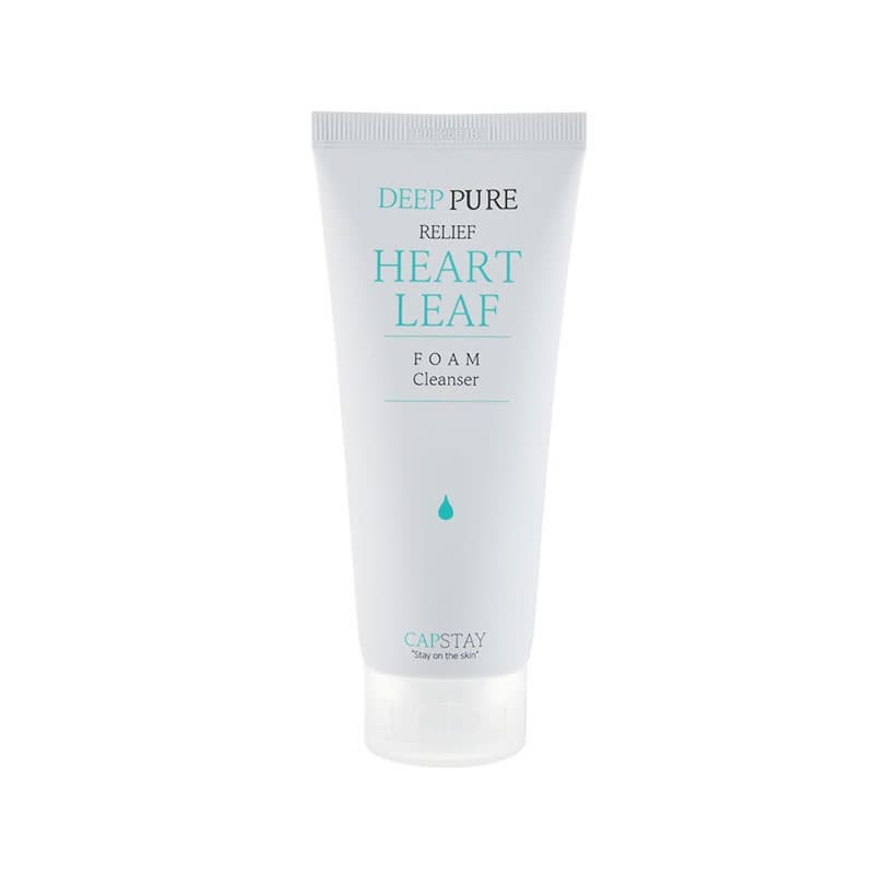FOAM CLEANSER CAPSTAY DEEP PURE RELIEF HEARTLEAF