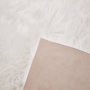 Hot sale customized color faux thick fur carpet rug with long hair