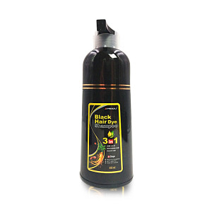 Hot selling hair color brand factory price herbal care long lasting ammonia free magic black hair dye shampoo in stock