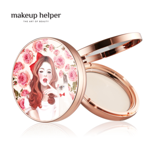 [MAKEUP HELPER] Korean Makeup Powder Pact for Matte finish Sebum control Micro particle Full coverage Long Lasting