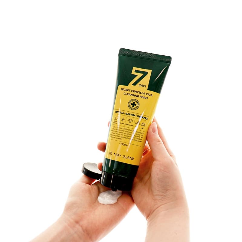 [MAY ISLAND] 7DAYS SECRET CENTELLA CICA CLEANSING FOAM 30ml / 150ml