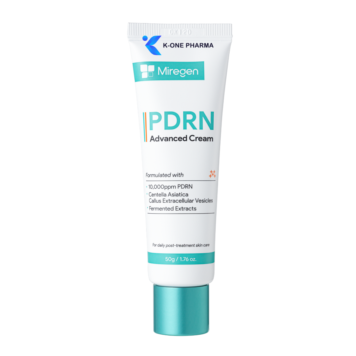 Miregen PDRN Advanced Cream, Crème réparatrice au PDRN, Exosomes, Régénération cutanée, Hydratation