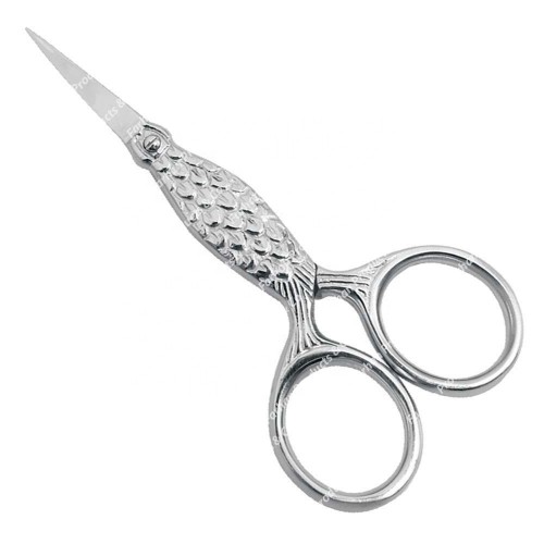 New High Quality Stainless Steel Fancy Embroidery (Fish) Scissors Needle Pointed By Farhan Products & Co