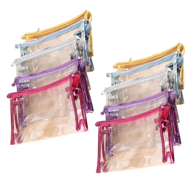 New Travel Storage Wash Bag Men&prime;s Cosmetic Bag Bath Women&prime;s Waterproof Transparent Portable Finishing Makeup Bag