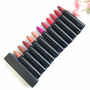 No Logo Lip Matte Lipstick Crayon 12 Color Lipstick Low Moq