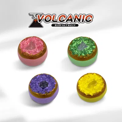 OEM Gentle Cleaning Volcanic Bath Salt Balls for Men