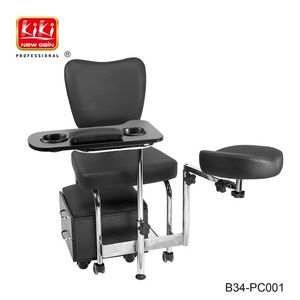 Pedicure spa. Nail chair . Nail beauty equipment. Professional salon massage chair