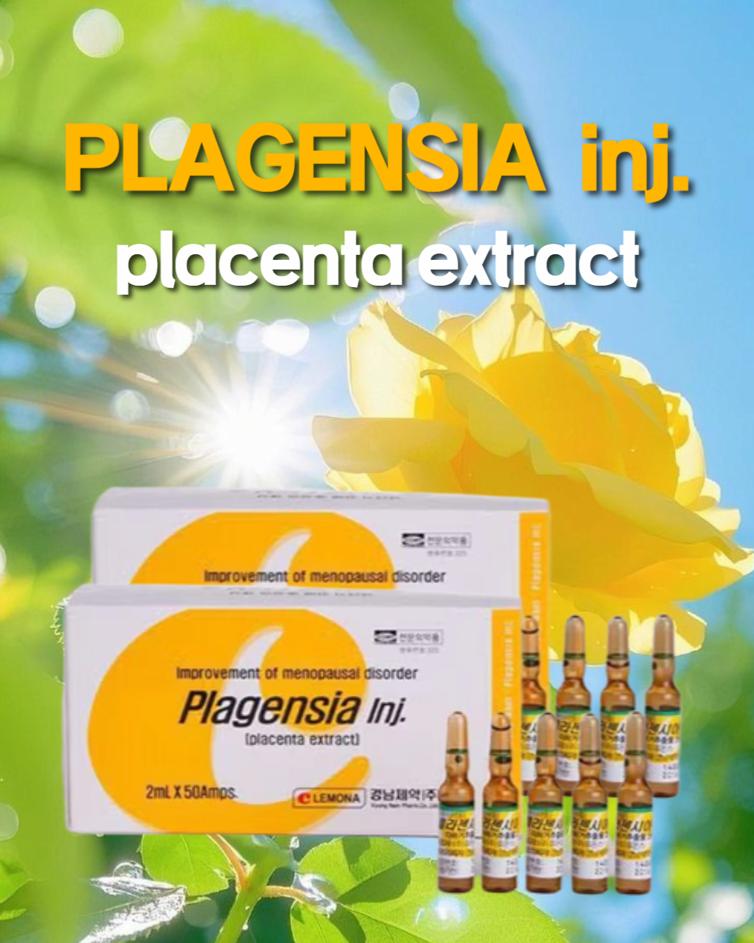 PLAGENCIA – Human Placenta Extract Injection