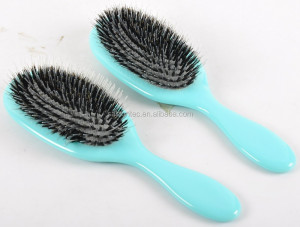 Porcupine Cushion Brush Anti-static Hair Extension Brush 100% Boar Bristle Hair Brush Reinforced With Nylon