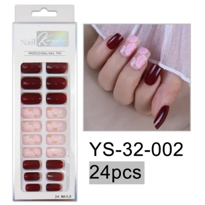 Pre-Designed Artificial Fingernails Handmade Artificial Fingernails