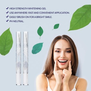 Private Label Dental Teeth Whitening Pen Portable Tooth Gel Whitener