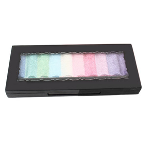 Private Label Golden Eyeshadow 6 Colors Pressed Glitter Eyeshadow Palette