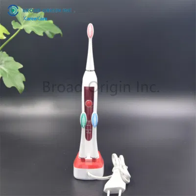 Private Label Tooth Brush LED Teeth Whitening Sonic Electric Toothbrush