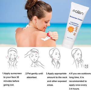 Private label Whitening Waterproof Sweat-proof Sunscreen Cream