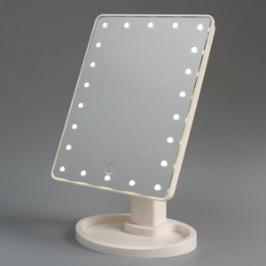 professing 22 LED Touch Screen Makeup Mirror Tabletop Cosmetic light up Mirror