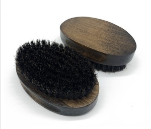Professional Antique Men Wooden Bristle Shaving Facial Cosmestic Beard Hair Brush