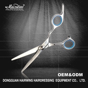 Professional hair shears cutting scissors korea thinning curved custom logo wholesale for barber shop