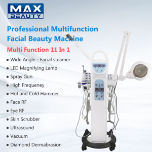 Salon Use 11 In 1 Facial Machine Professional Multifunctional Beauty Equipment Multi Function Facial Care Beauty Machine