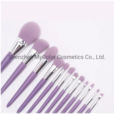 Soft Vegan Makeup Brush Set Powder Foundation Kabuki Eye Cosmetic Brush