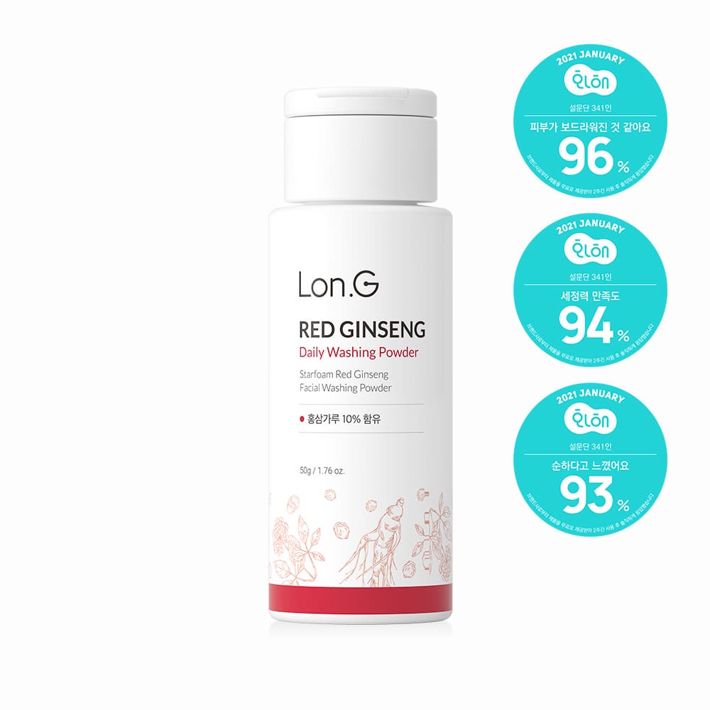 Starfoam Red Ginseng Facial Washing Powder 