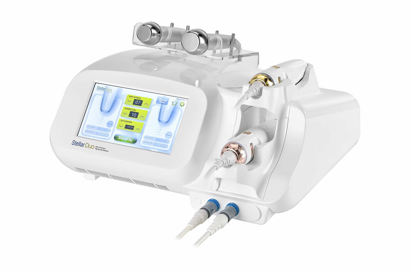 Stellar Duo, Beauty care equipment Ultrasound Energy Device skin care and lifting