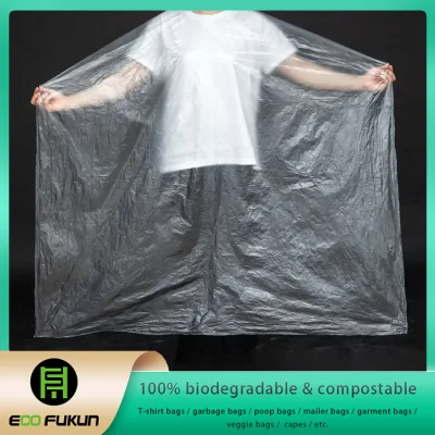 TUV Certificated Home Compostable Disposable Hairdressing Capes