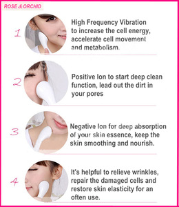 Vibration Iontophoresis Instrument Cleansing Electric Face Lifting Home Beauty Equipment