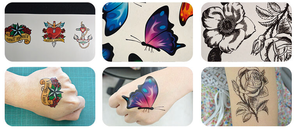 Waterproof Inkjet Printable Tattoo Temporary Sticker Transfer Photo Paper, Tattoo Paper/ Tattoo Sticker/ Tattoo Film