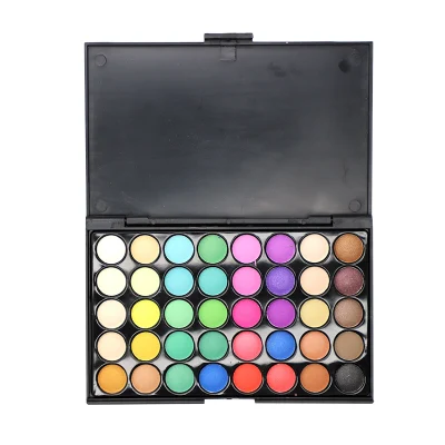 Wnm 210 New Wholesale 40-Color Eyeshadow Matt Pearlescent Earth Color Eyeshadow Palette, Long-Lasting Makeup Have Stock