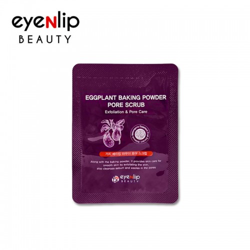 [EYENLIP] Eggplant Baking Powder Pore Scrub 100g - Korean Skin Care Cosmetics