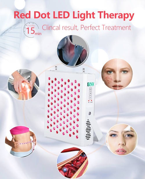Hot sale beauty skin care products 500W led red light therapy device red light therapy panel