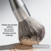Custom Logo OEM 10Pcs Metallic Grey Makeup Brush Set Geometric Polygon Handle Ultra Soft Synthetic Bristles Beauty Tools Manufactu
