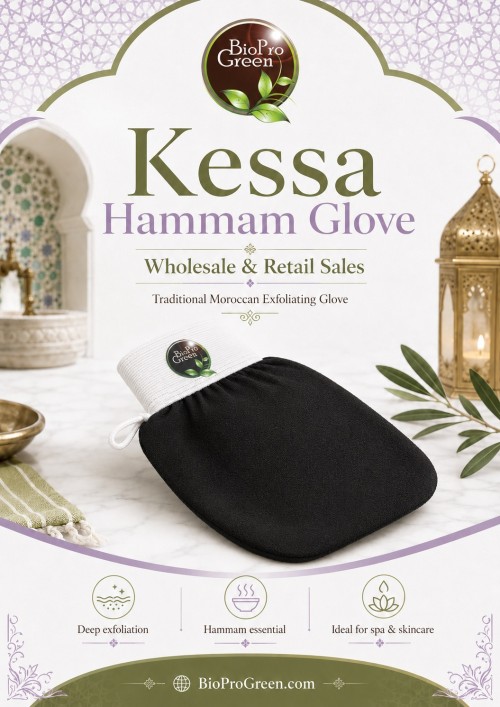 Wholesale Moroccan Hammam Kessa Exfoliating Gloves