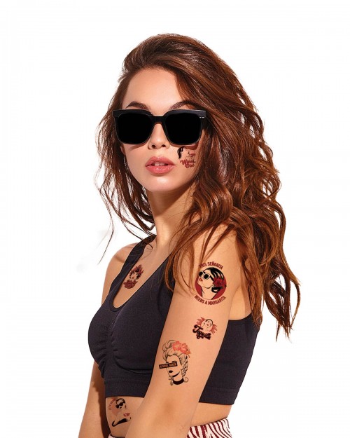 Bar Queen Set - TATTom.me temporary tattoos