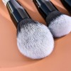 Custom Logo Rhinestone Makeup Brush Set Luxury 10 Pcs Crystal Bling Diamond Cosmetic Brushes Kit with PU Leather Bag Wholesale