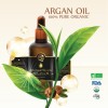 Hair nourishing treatement natural Argan oil in Laura bottles .