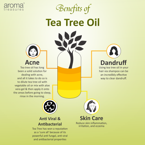 Aroma Treasures Tea Tree Essential Oil (10ml)