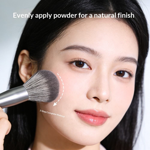 Custom Logo OEM 10Pcs Metallic Grey Makeup Brush Set Geometric Polygon Handle Ultra Soft Synthetic Bristles Beauty Tools Manufactu