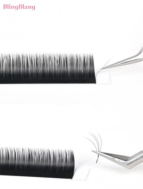 BlingBlang Classic Lash Trays 0.05/0.07mm Matte Black Handmade Volume Eyelash Extensions High-Quality 8-25mm Eyelash Accesorios