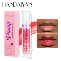 Wholesale High Quality Syringe Lip Injectio Plumper Gloss Enhancer Private Label Plumping Lip Gloss