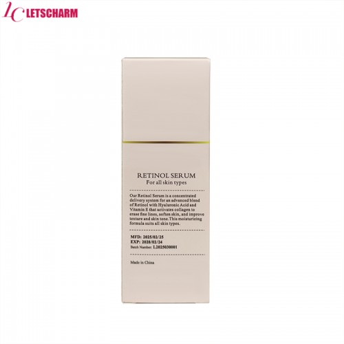 OEM/ODM Skin Care Serum Moisturizing for Retinol for Reducing Wrinkles and Fine Lines