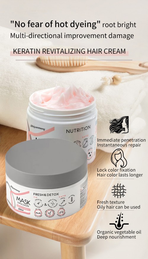 Keratin, Argan Oil, Caviar, Amino acids, Smooth split End Color protection, Oil Treatment Mask, Curly hair mask