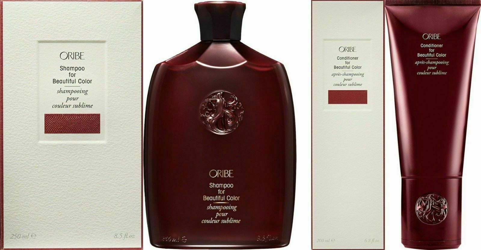 Oribe Shampoo for Beautiful Color & Conditioner 8.5 oz & 6.8 oz Set