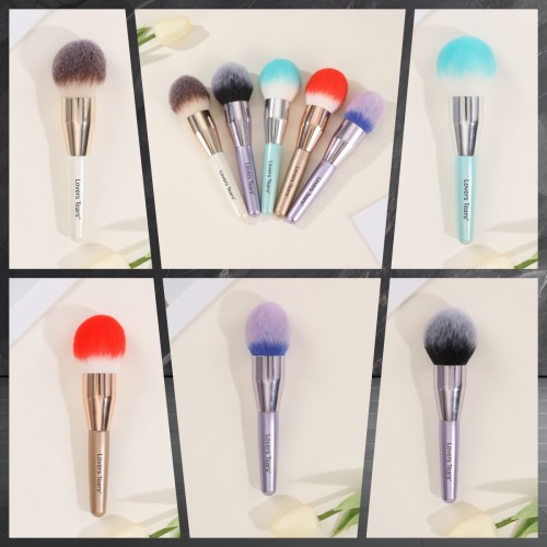 Single bulb powder brush, large loose powder brush, super soft makeup tool, in stock and ready for supply