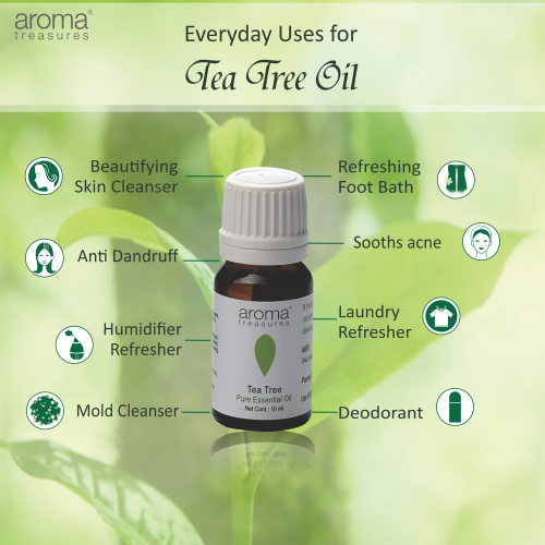 Aroma Treasures Tea Tree Essential Oil (10ml)