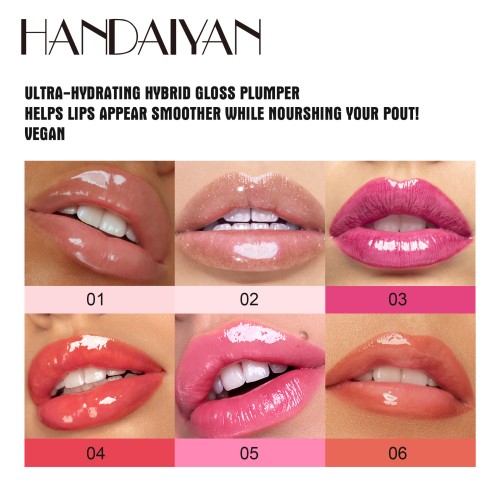 Wholesale High Quality Syringe Lip Injectio Plumper Gloss Enhancer Private Label Plumping Lip Gloss