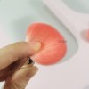 Wholesale hot selling 4 pcs white and pink makeup brush set