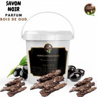 OUD WOOD-SCENTED BLACK SOAP