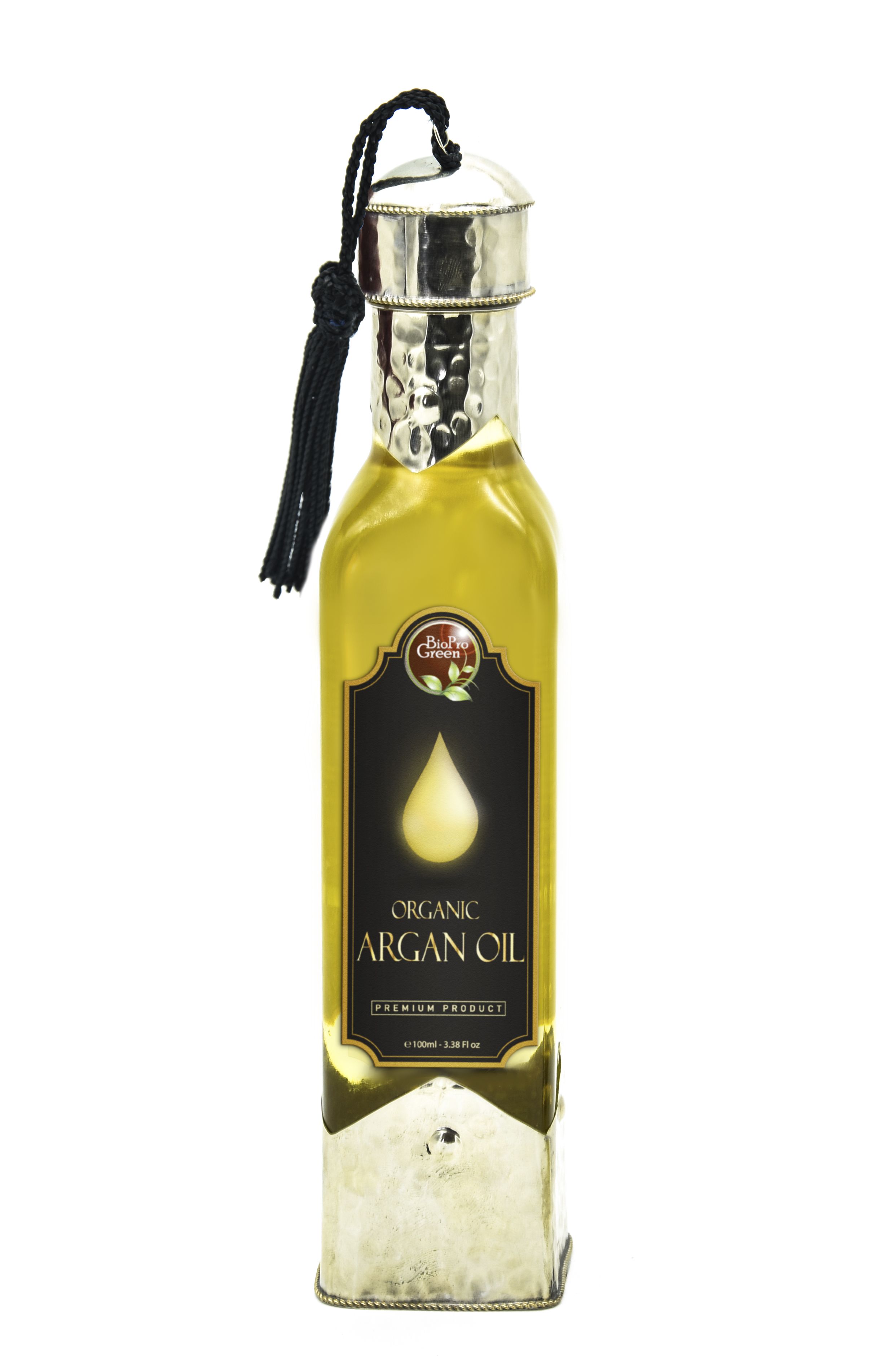 Hair nourishing treatement natural Argan oil in Laura bottles .