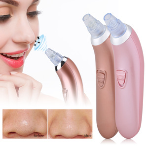 2 Colors Electric Blackhead Acne Oil Remover Vacuum Suction Face Pore Cleaner Facial Beauty Equipment